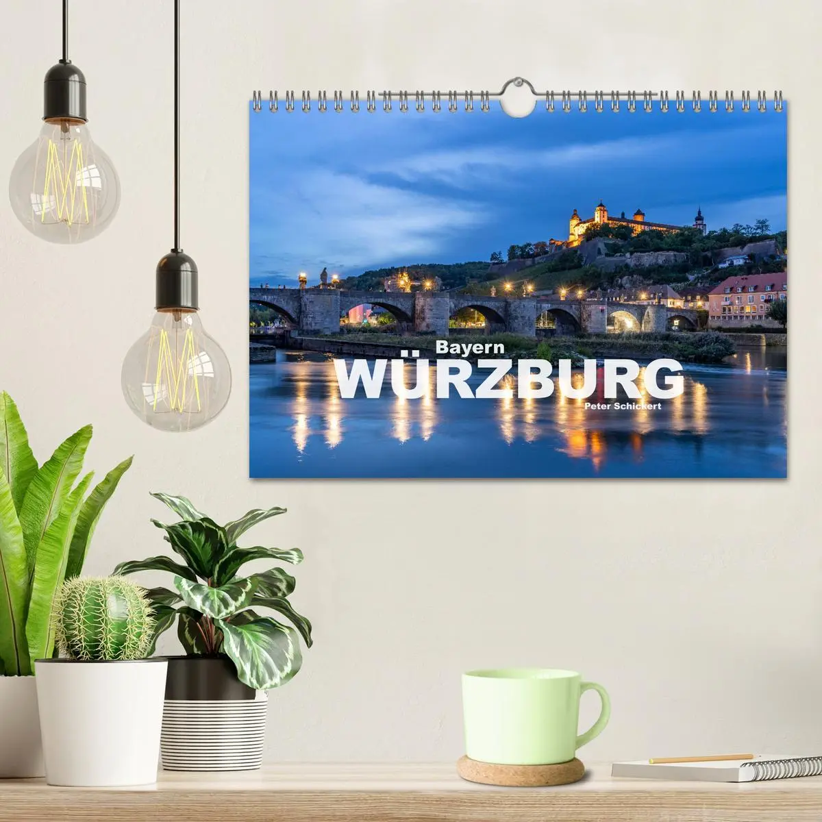 Bild: 9783457787151 | Würzburg - Bayern (Wandkalender 2026 DIN A4 quer), CALVENDO...