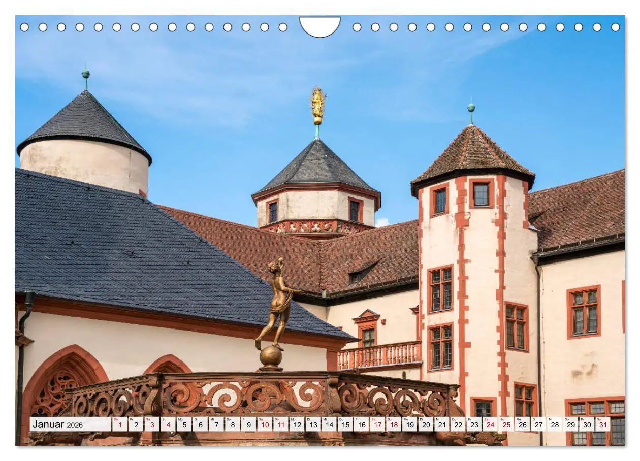 Bild: 9783457787151 | Würzburg - Bayern (Wandkalender 2026 DIN A4 quer), CALVENDO...