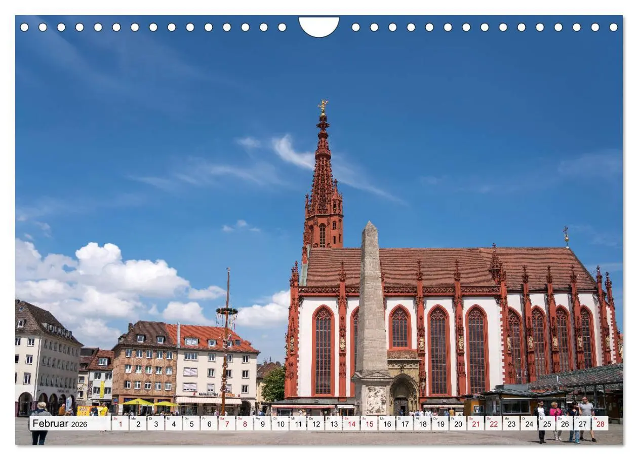 Bild: 9783457787151 | Würzburg - Bayern (Wandkalender 2026 DIN A4 quer), CALVENDO...