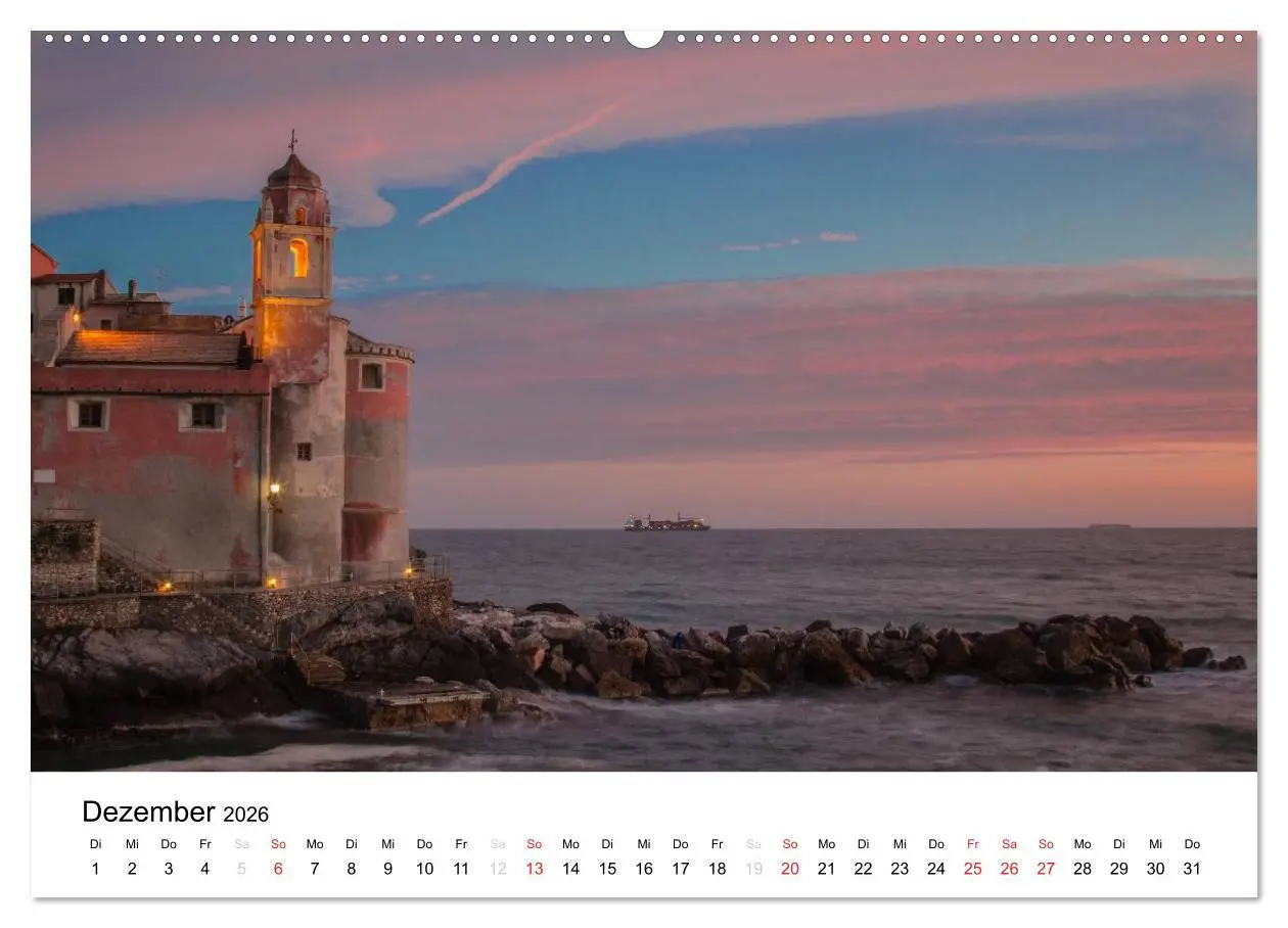 Bild: 9783516017151 | Blick auf die Ligurische Küste (hochwertiger Premium Wandkalender...
