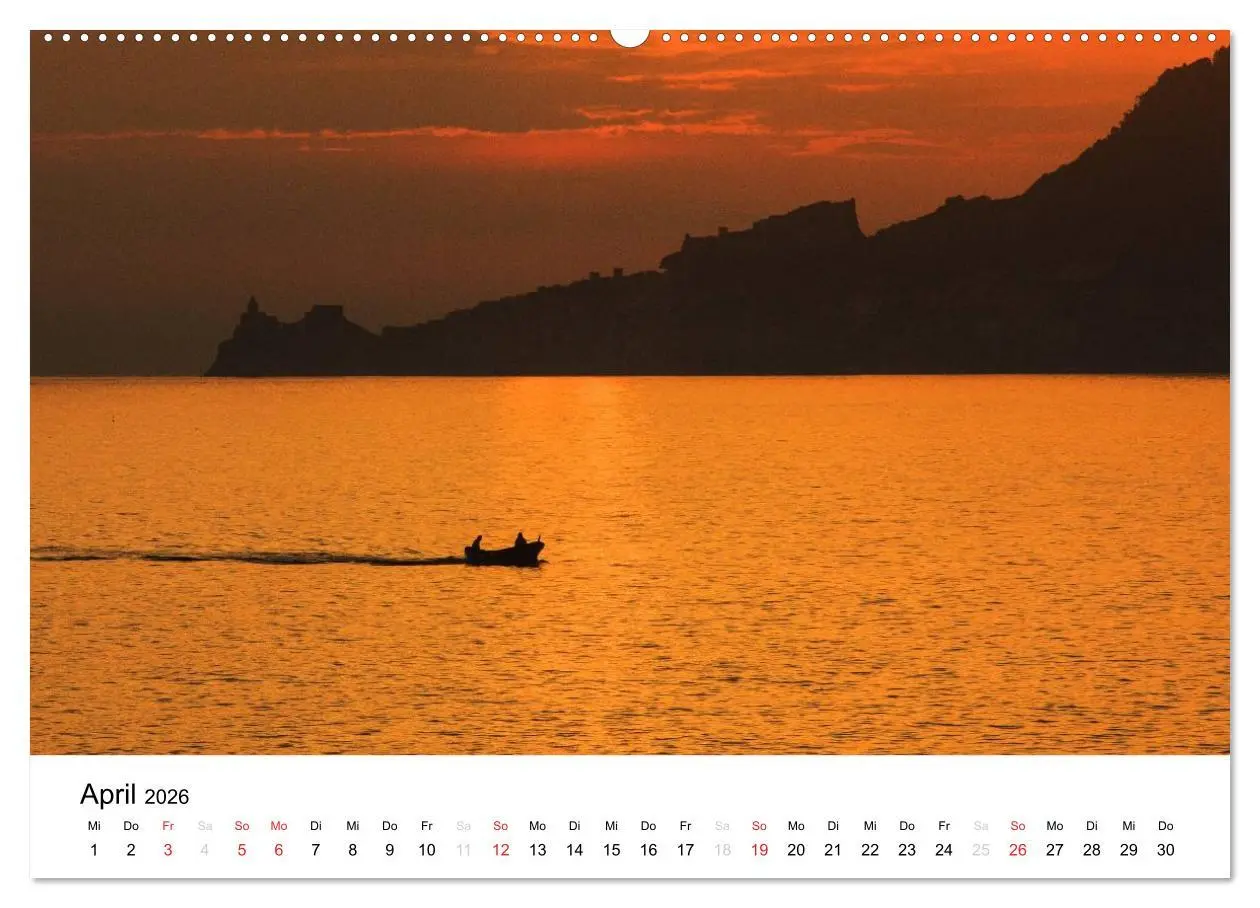 Bild: 9783516017151 | Blick auf die Ligurische Küste (hochwertiger Premium Wandkalender...