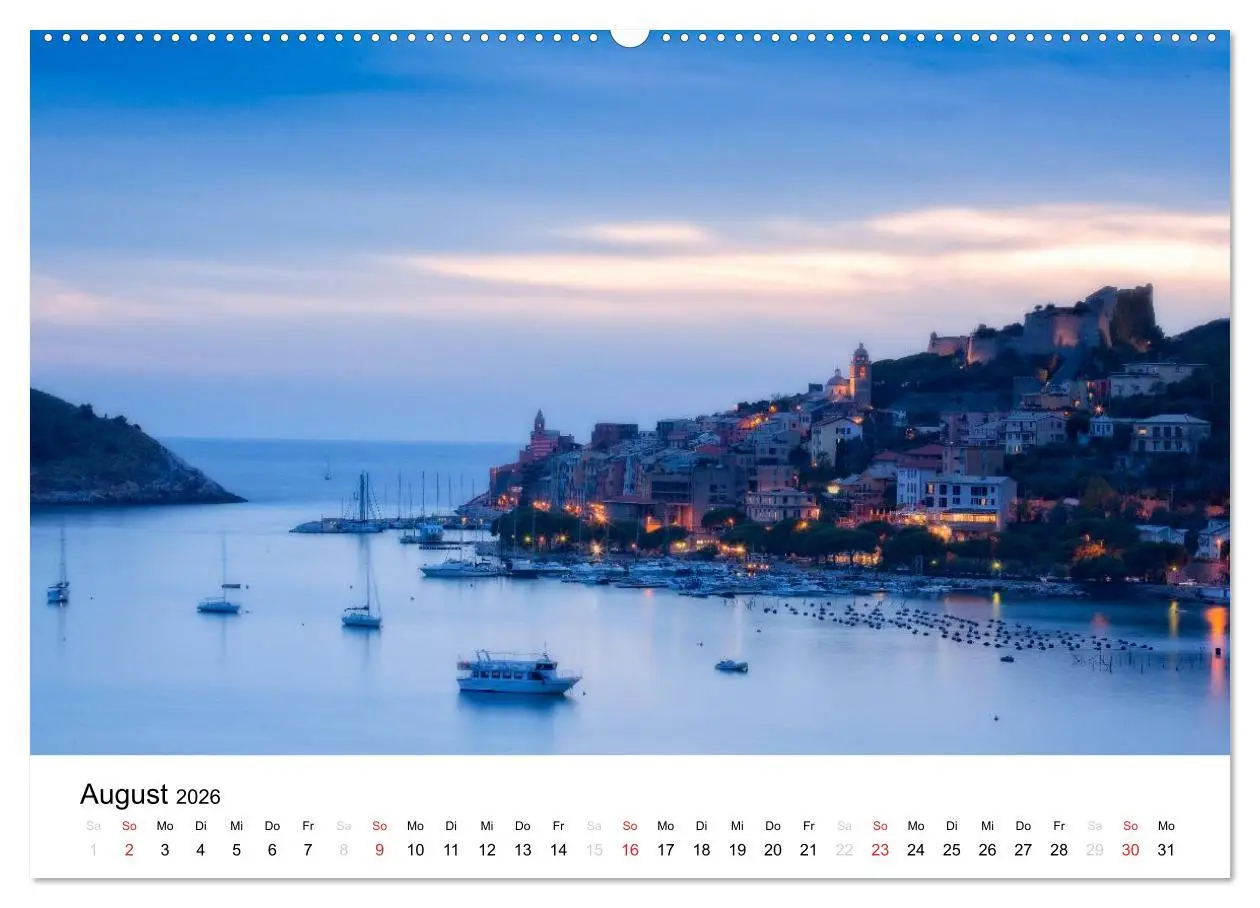 Bild: 9783516017151 | Blick auf die Ligurische Küste (hochwertiger Premium Wandkalender...