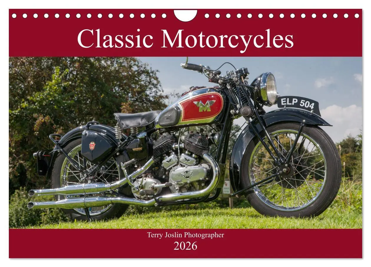 Cover: 9783516567151 | Classic Motorcycles (Wall Calendar 2026 DIN A4 landscape), CALVENDO...