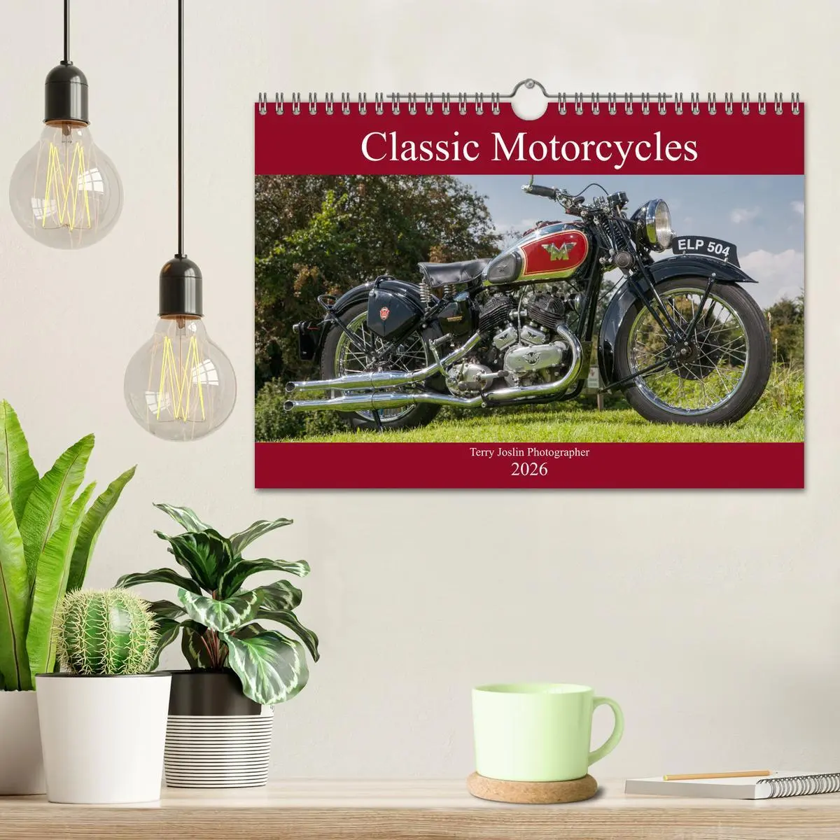 Bild: 9783516567151 | Classic Motorcycles (Wall Calendar 2026 DIN A4 landscape), CALVENDO...