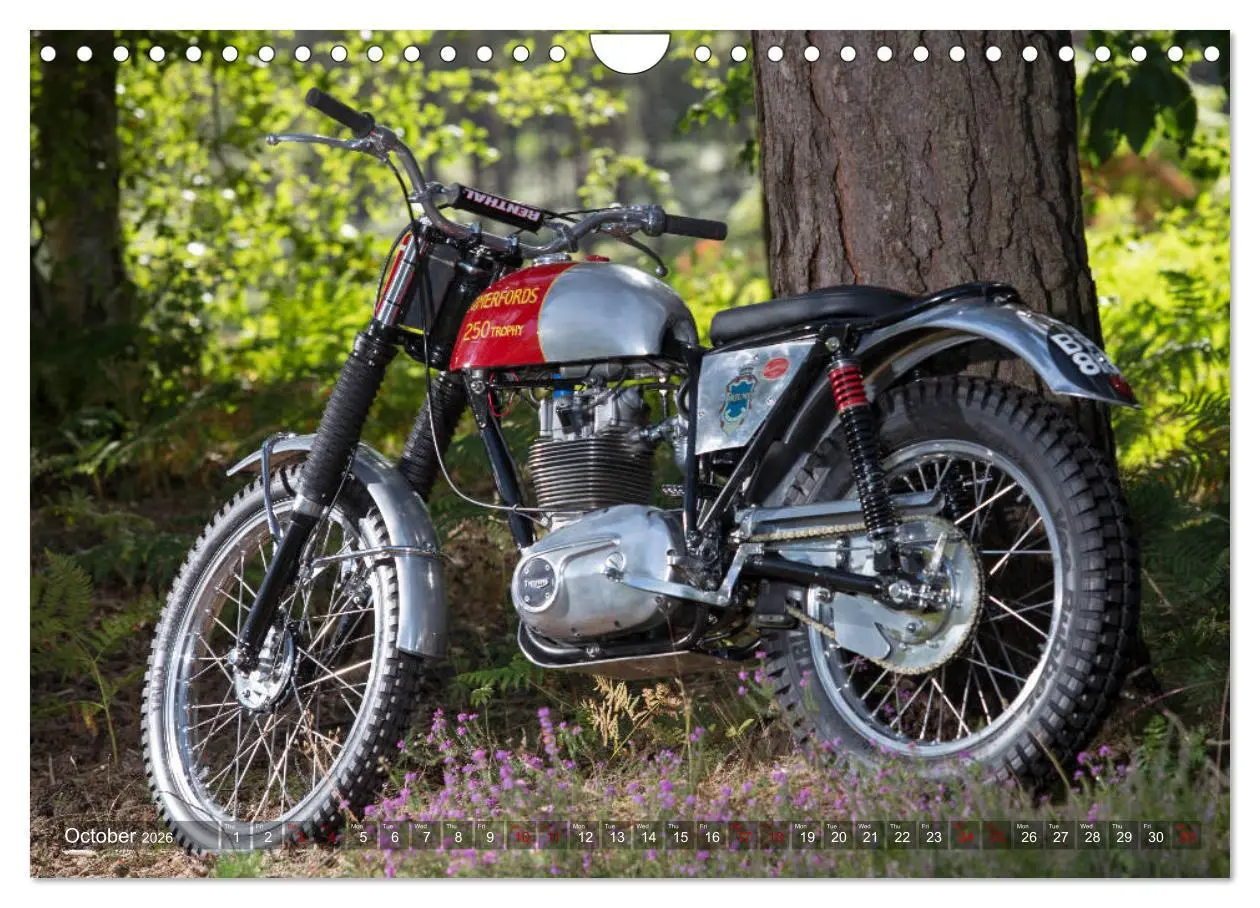 Bild: 9783516567151 | Classic Motorcycles (Wall Calendar 2026 DIN A4 landscape), CALVENDO...