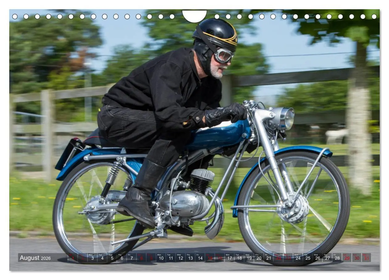 Bild: 9783516567151 | Classic Motorcycles (Wall Calendar 2026 DIN A4 landscape), CALVENDO...