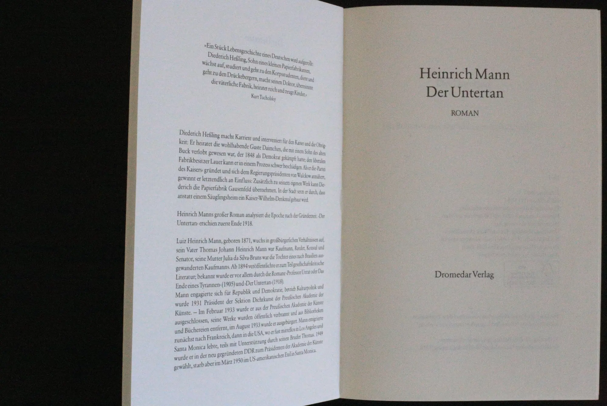 Bild: 9783911717151 | Der Untertan | Heinrich Mann | Taschenbuch | 432 S. | Deutsch | 2025