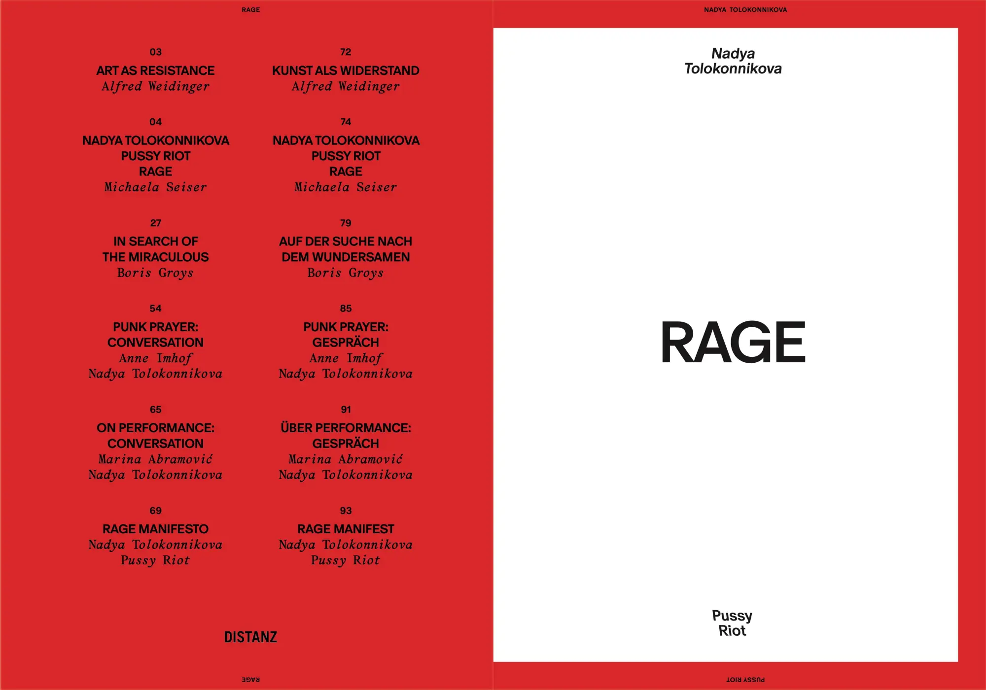Bild: 9783954767151 | Rage | Nadya Tolokonnikova/Pussy Riot | Nadya Tolokonnikova | Buch