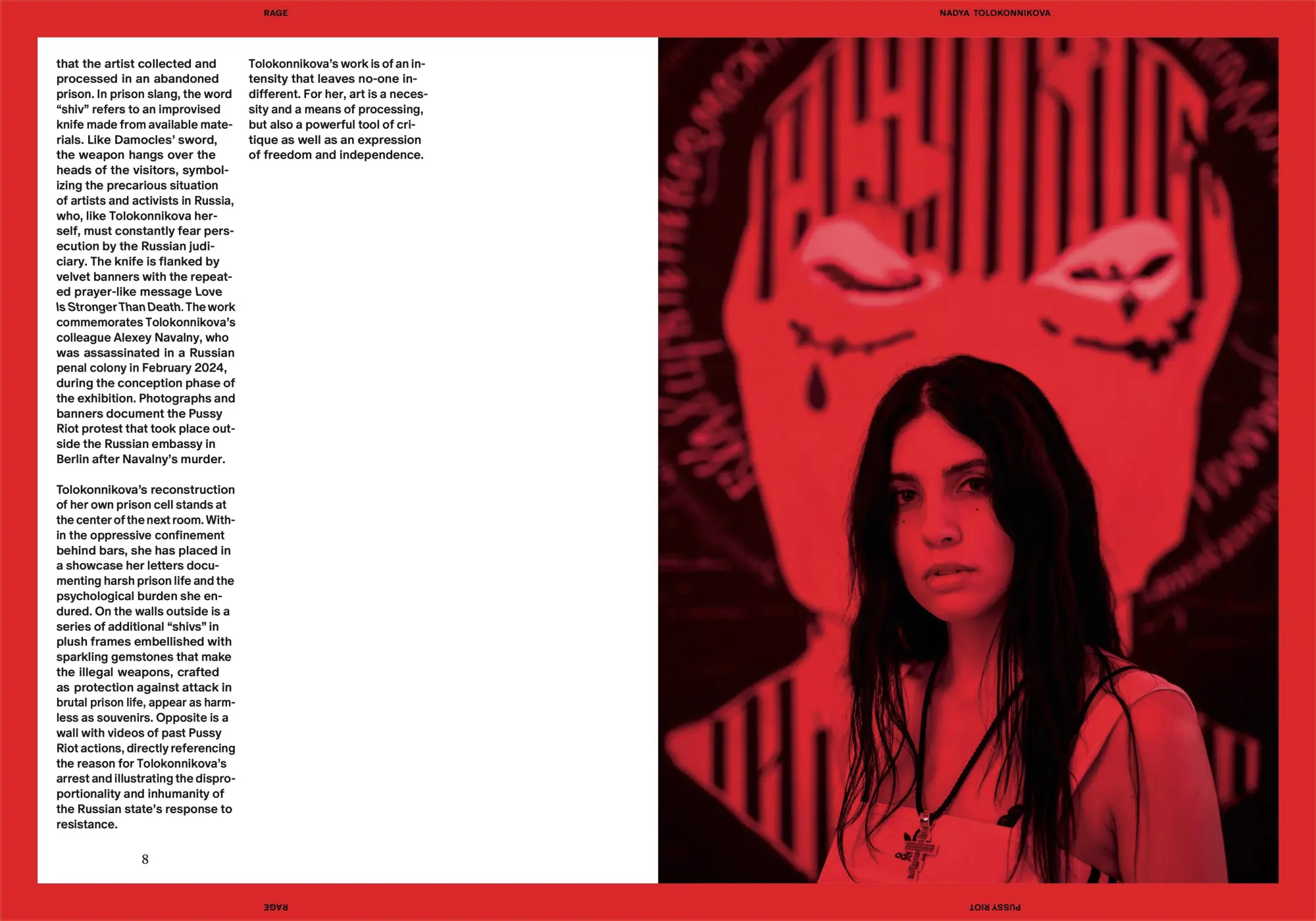 Bild: 9783954767151 | Rage | Nadya Tolokonnikova/Pussy Riot | Nadya Tolokonnikova | Buch