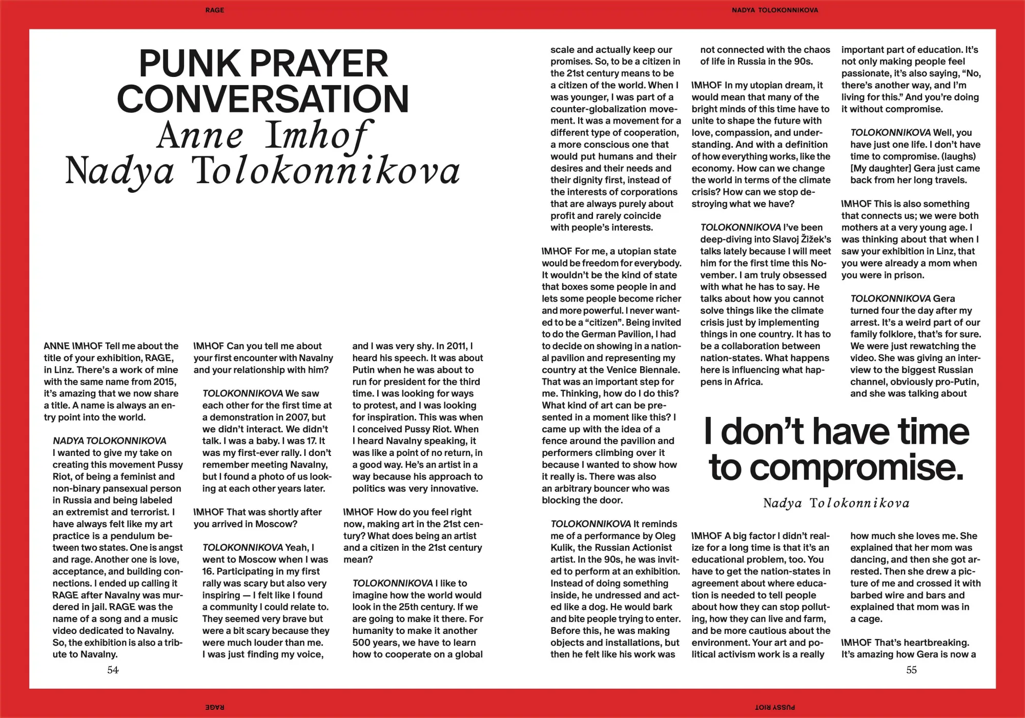 Bild: 9783954767151 | Rage | Nadya Tolokonnikova/Pussy Riot | Nadya Tolokonnikova | Buch