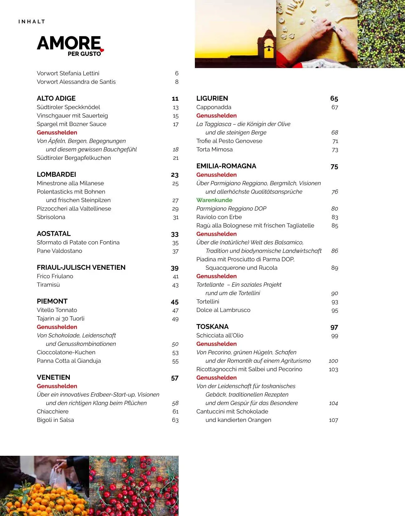 Bild: 9783966647151 | Amore per Gusto - Kochbuch Italien | Meine original italienische Küche