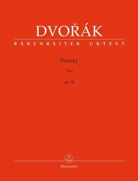 Cover: 9790260107151 | Dumky - Piano Trio No.4 In E Minor Op.90 | Antonín Dvorák | Buch