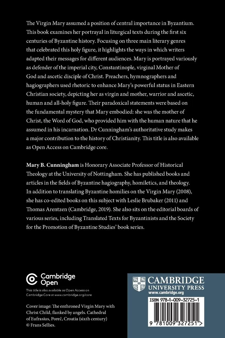 Rückseite: 9781009327251 | The Virgin Mary in Byzantium, c.400-1000 | Mary B. Cunningham | Buch