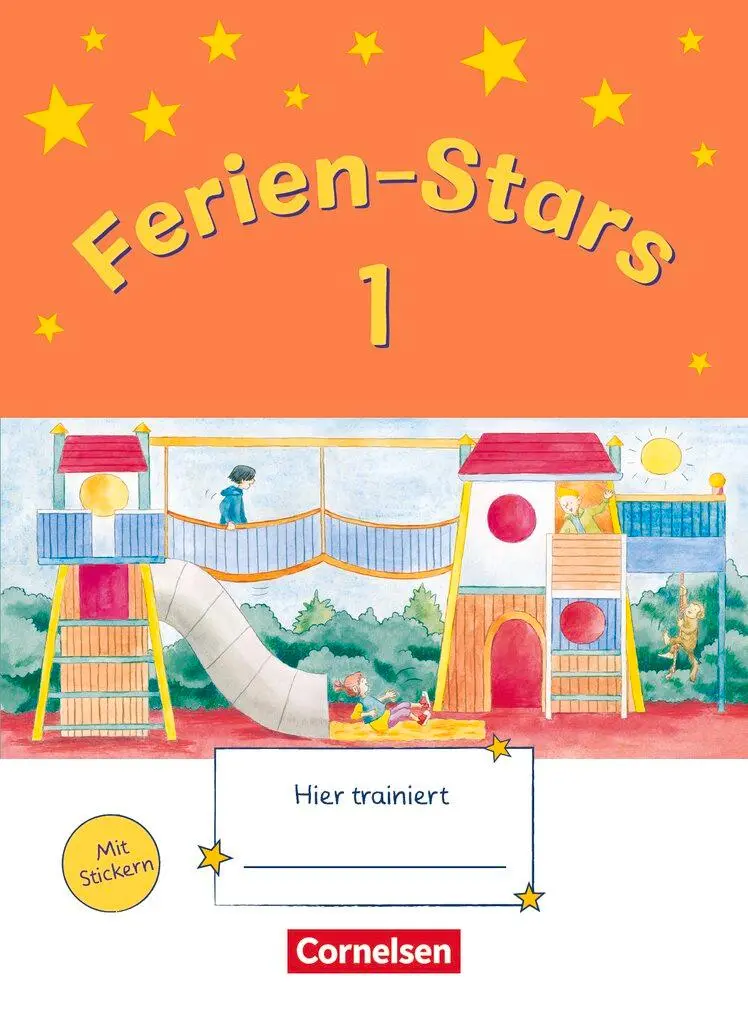 Cover: 9783637027251 | Ferien-Stars 1. Schuljahr - Übungsheft | Mit Lösungen | Sabine Schwarz
