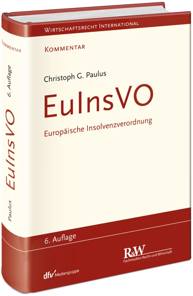 Cover: 9783800517251 | EuInsVO - Europäische Insolvenzverordnung | Kommentar | Paulus | Buch