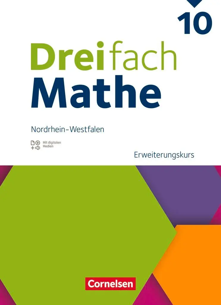 Cover: 9783060437351 | Dreifach Mathe 10. Schuljahr - Erweiterungskurs -...