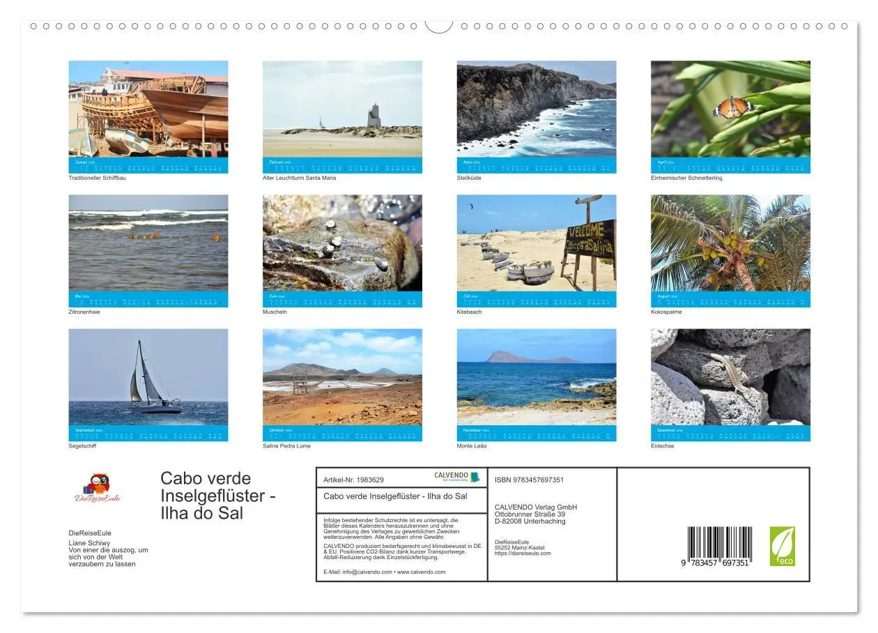 Bild: 9783457697351 | Cabo verde Inselgeflüster - Ilha do Sal (hochwertiger Premium...