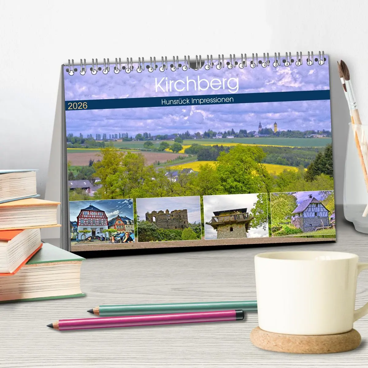 Bild: 9783457767351 | Kirchberg Hunsrück Impressionen (Tischkalender 2026 DIN A5 quer),...