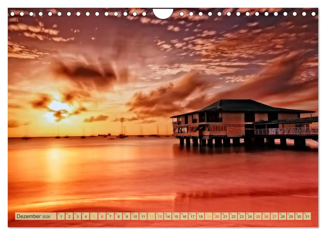 Bild: 9783457907351 | Die kleinen Antillen - Barbados (Wandkalender 2026 DIN A4 quer),...