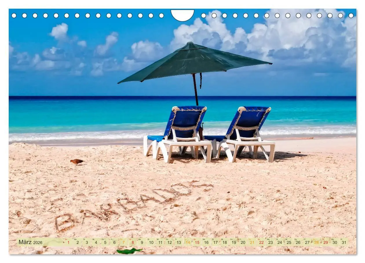 Bild: 9783457907351 | Die kleinen Antillen - Barbados (Wandkalender 2026 DIN A4 quer),...