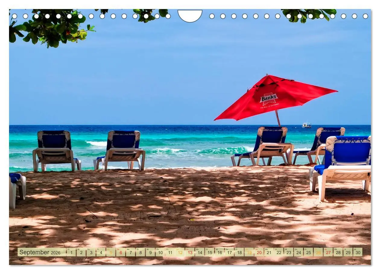Bild: 9783457907351 | Die kleinen Antillen - Barbados (Wandkalender 2026 DIN A4 quer),...
