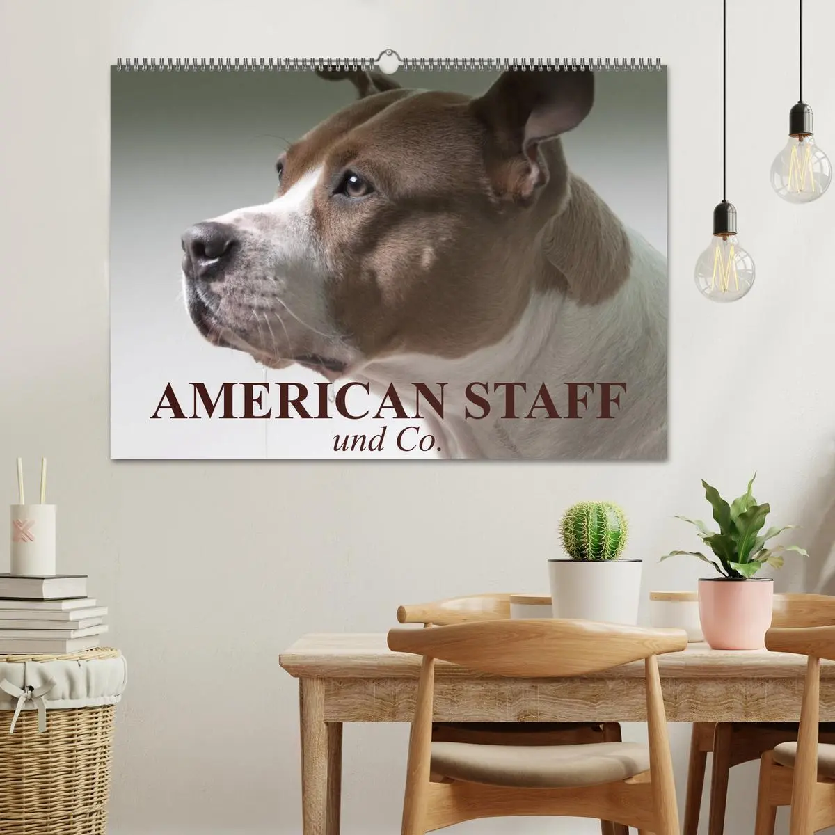 Bild: 9783516097351 | American Staff und Co. (Wandkalender 2026 DIN A2 quer), CALVENDO...