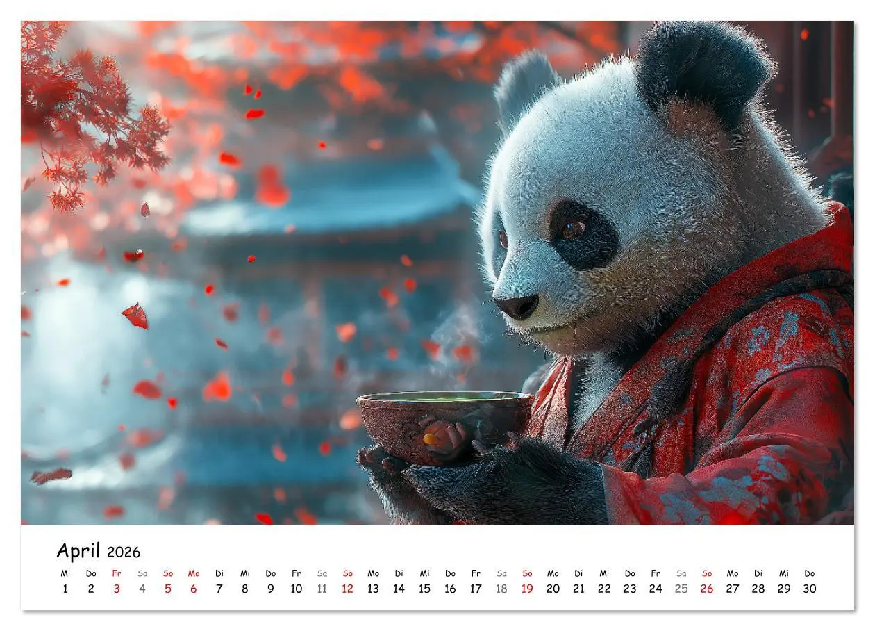Bild: 9783516617351 | Lustige Tierreisen - Bunter Spaß für Kinder (Wandkalender 2026 DIN...
