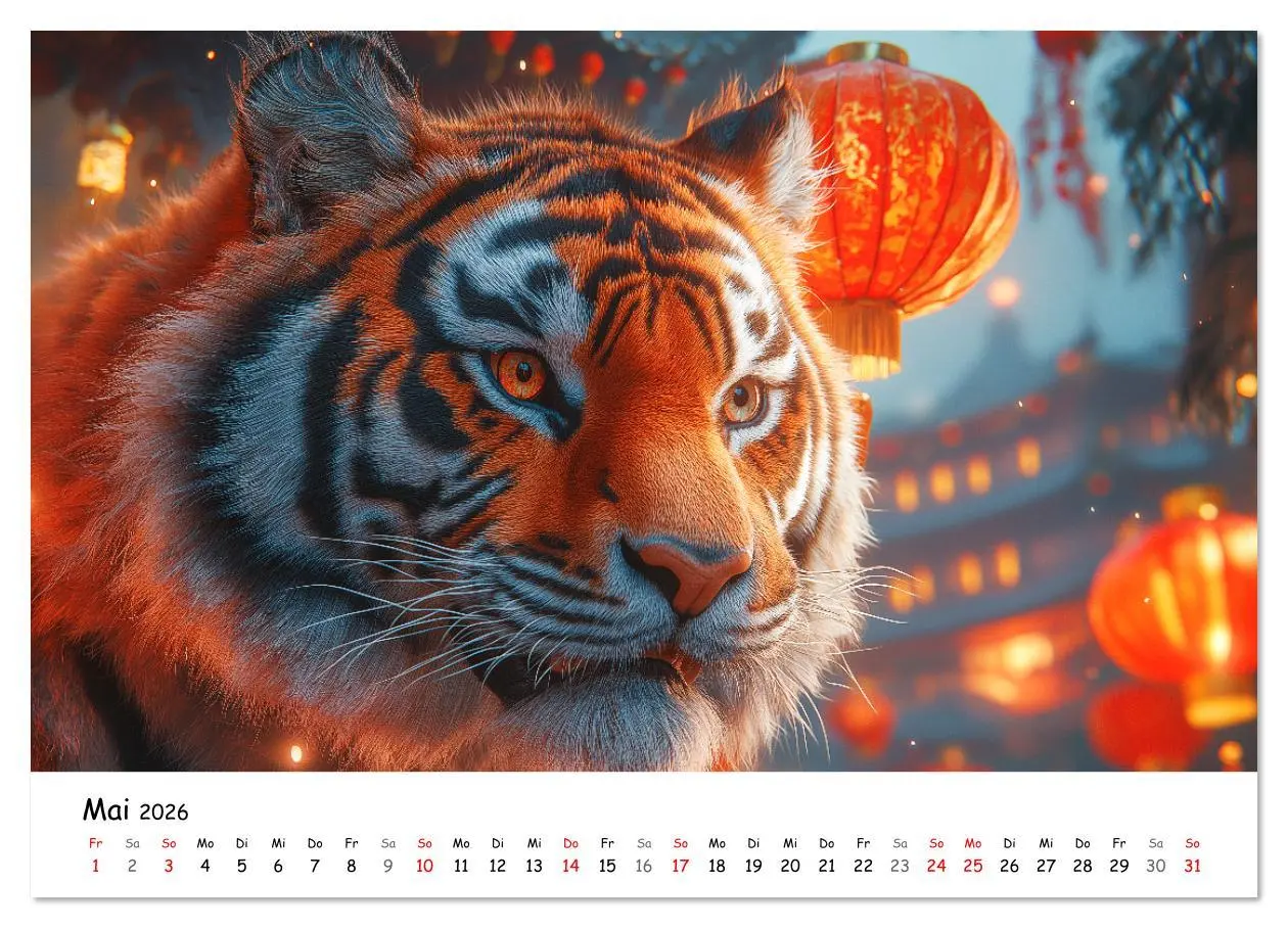 Bild: 9783516617351 | Lustige Tierreisen - Bunter Spaß für Kinder (Wandkalender 2026 DIN...