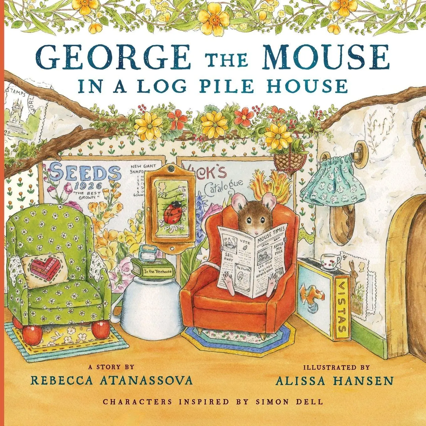 Cover: 9798234027351 | George the Mouse in a Log Pile House | Rebecca Atanassova | Buch