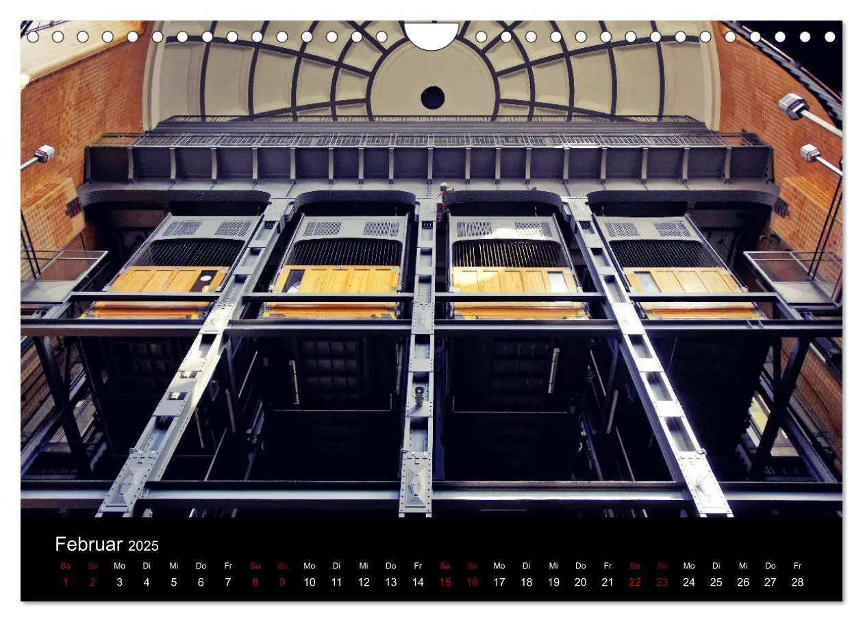 Bild: 9783435427451 | Welt der Aufzüge (Wandkalender 2025 DIN A4 quer), CALVENDO...