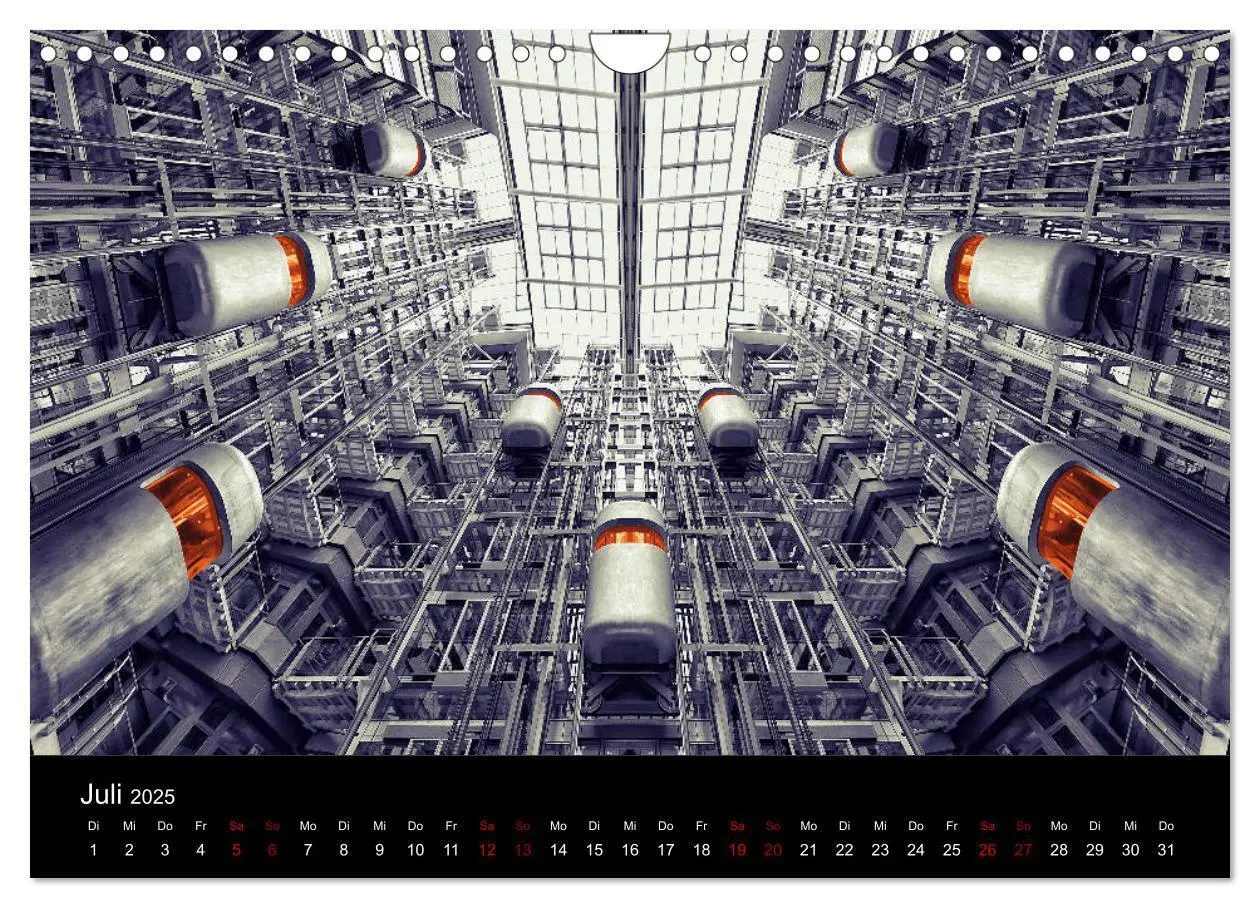 Bild: 9783435427451 | Welt der Aufzüge (Wandkalender 2025 DIN A4 quer), CALVENDO...