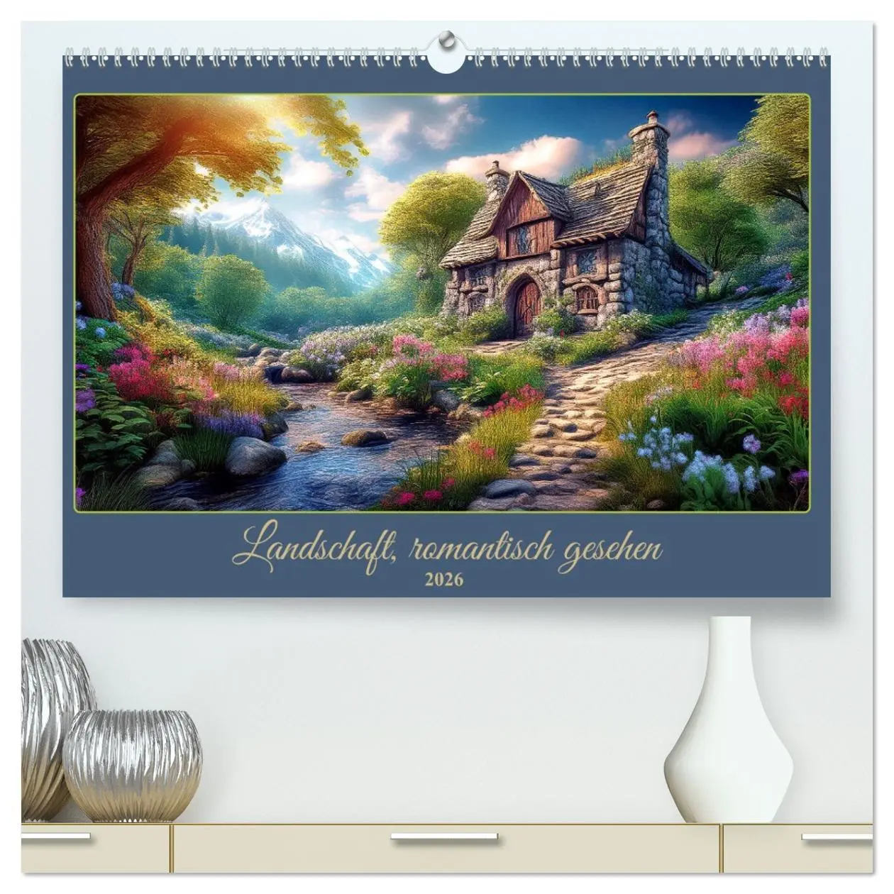Cover: 9783457377451 | Landschaft romantisch gesehen (hochwertiger Premium Wandkalender...