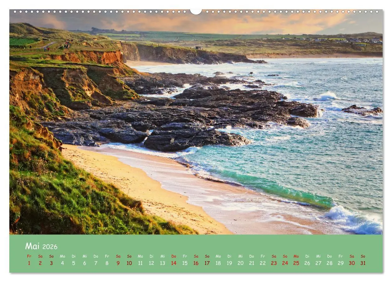 Bild: 9783457447451 | Cornwall - Einzigartig (hochwertiger Premium Wandkalender 2026 DIN...