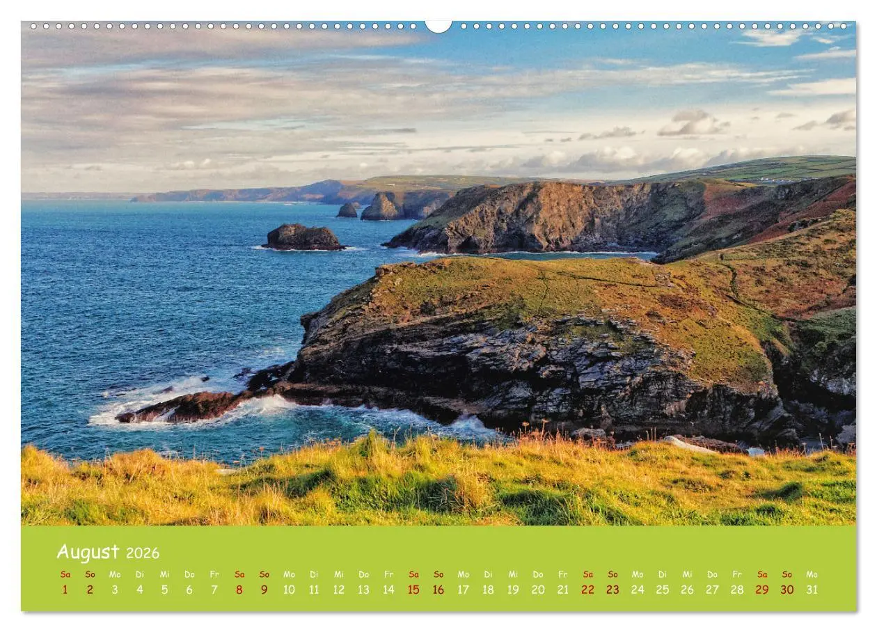 Bild: 9783457447451 | Cornwall - Einzigartig (hochwertiger Premium Wandkalender 2026 DIN...
