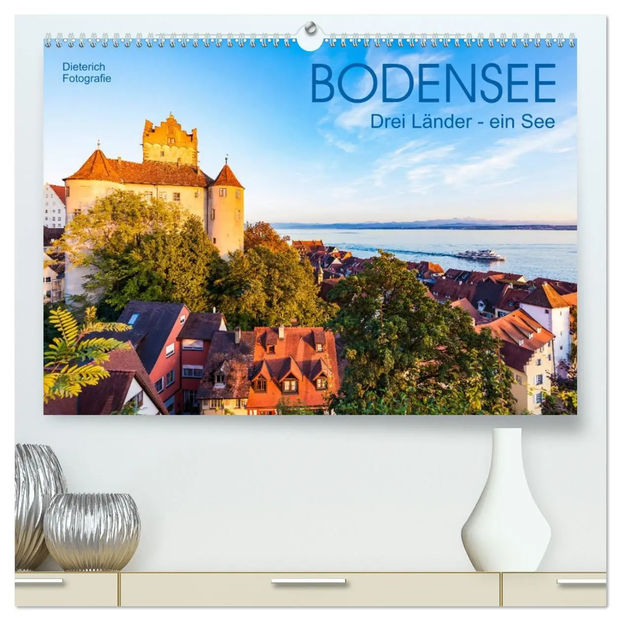 Cover: 9783457687451 | BODENSEE Drei Länder - ein See (hochwertiger Premium Wandkalender...
