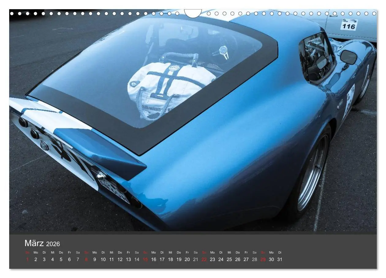 Bild: 9783457997451 | Youngtimer Racing Cars (Wandkalender 2026 DIN A3 quer), CALVENDO...
