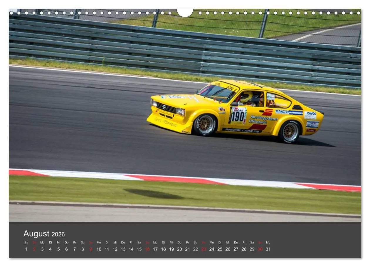 Bild: 9783457997451 | Youngtimer Racing Cars (Wandkalender 2026 DIN A3 quer), CALVENDO...