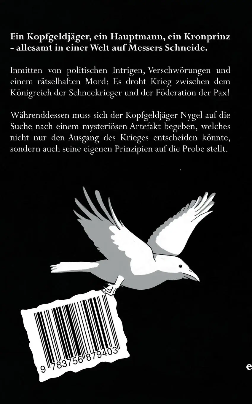 Rückseite: 9783753457451 | Die Ballade der Fünf Paladine | Strophe I: Das Erbe eines Königs