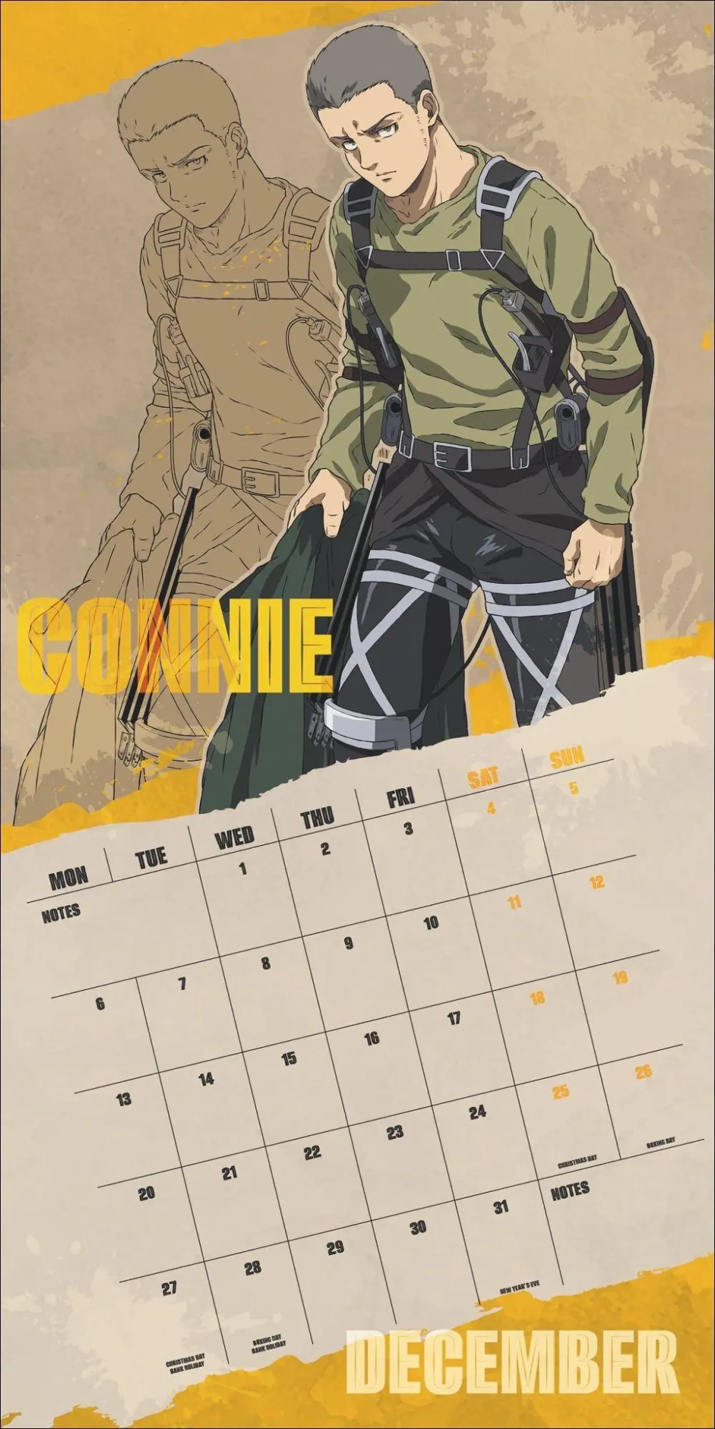 Bild: 9783840197451 | Attack on Titan Broschurkalender 2027 | Kalender | 28 S. | Englisch