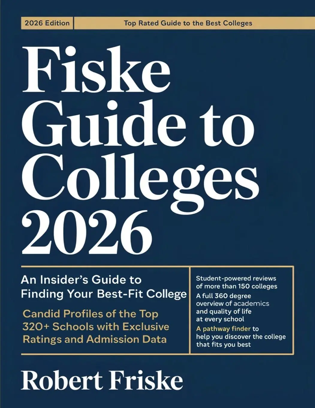 Cover: 9789371237451 | Fiske Guide to Colleges 2026 | Robert Friske | Taschenbuch | Englisch