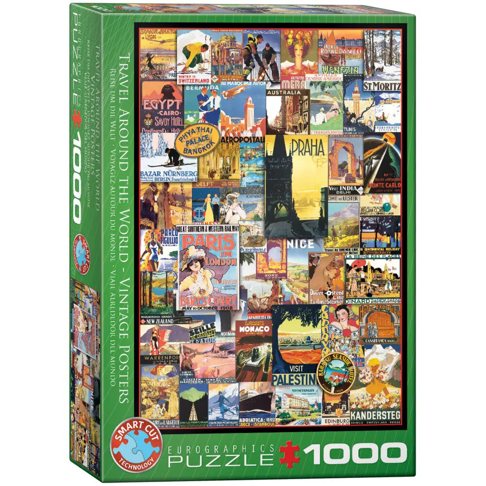 Cover: 628136607551 | Reise um die Welt (Puzzle) | Spiel | In Spielebox | 6000-0755 | 2022