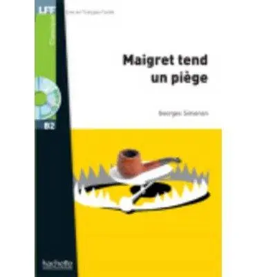 Cover: 9782011557551 | Maigret tend un piege - Livre &amp; downloadable audio | Georges Simenon