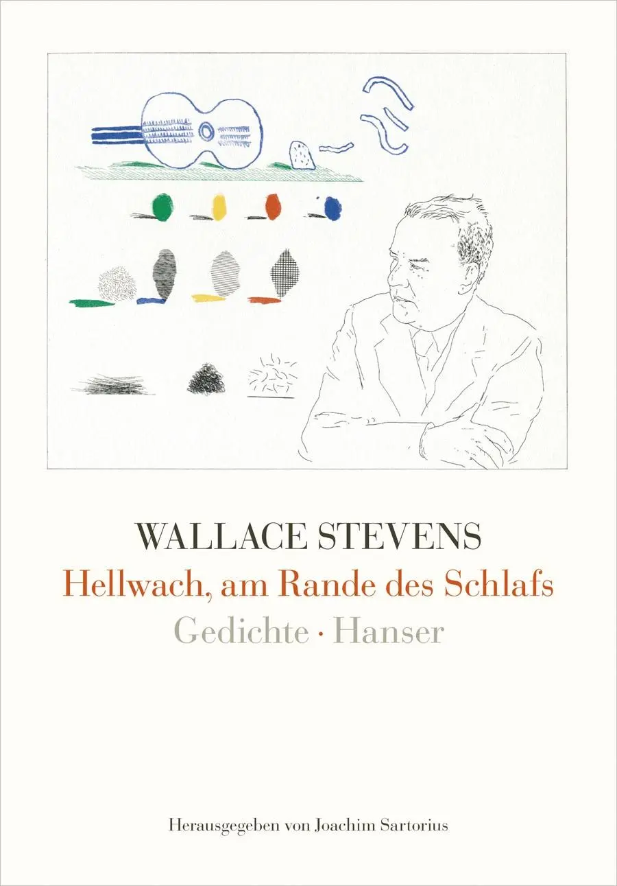 Cover: 9783446237551 | Hellwach, am Rande des Schlafs | Gedichte | Wallace Stevens | Buch