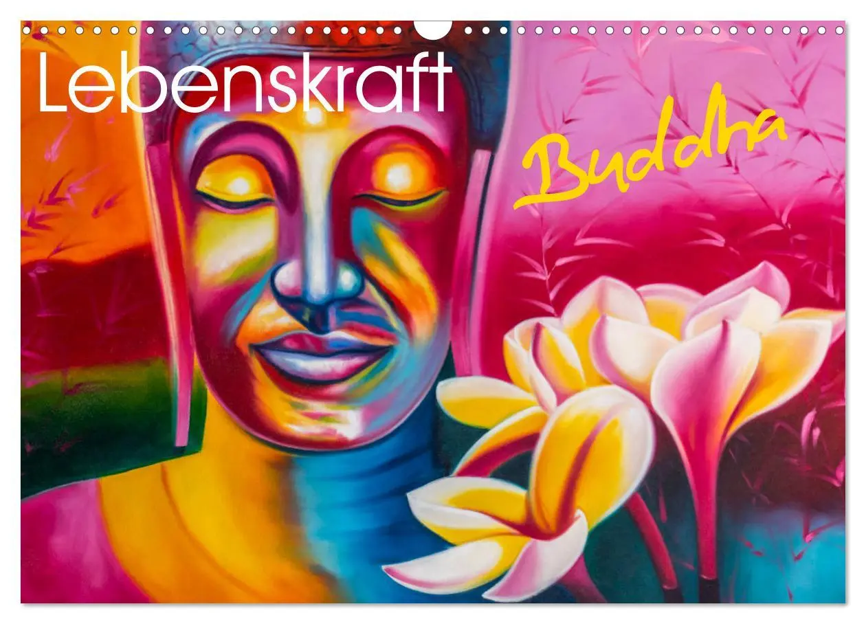 Cover: 9783457817551 | Lebenskraft Buddha (Wandkalender 2026 DIN A3 quer), CALVENDO...