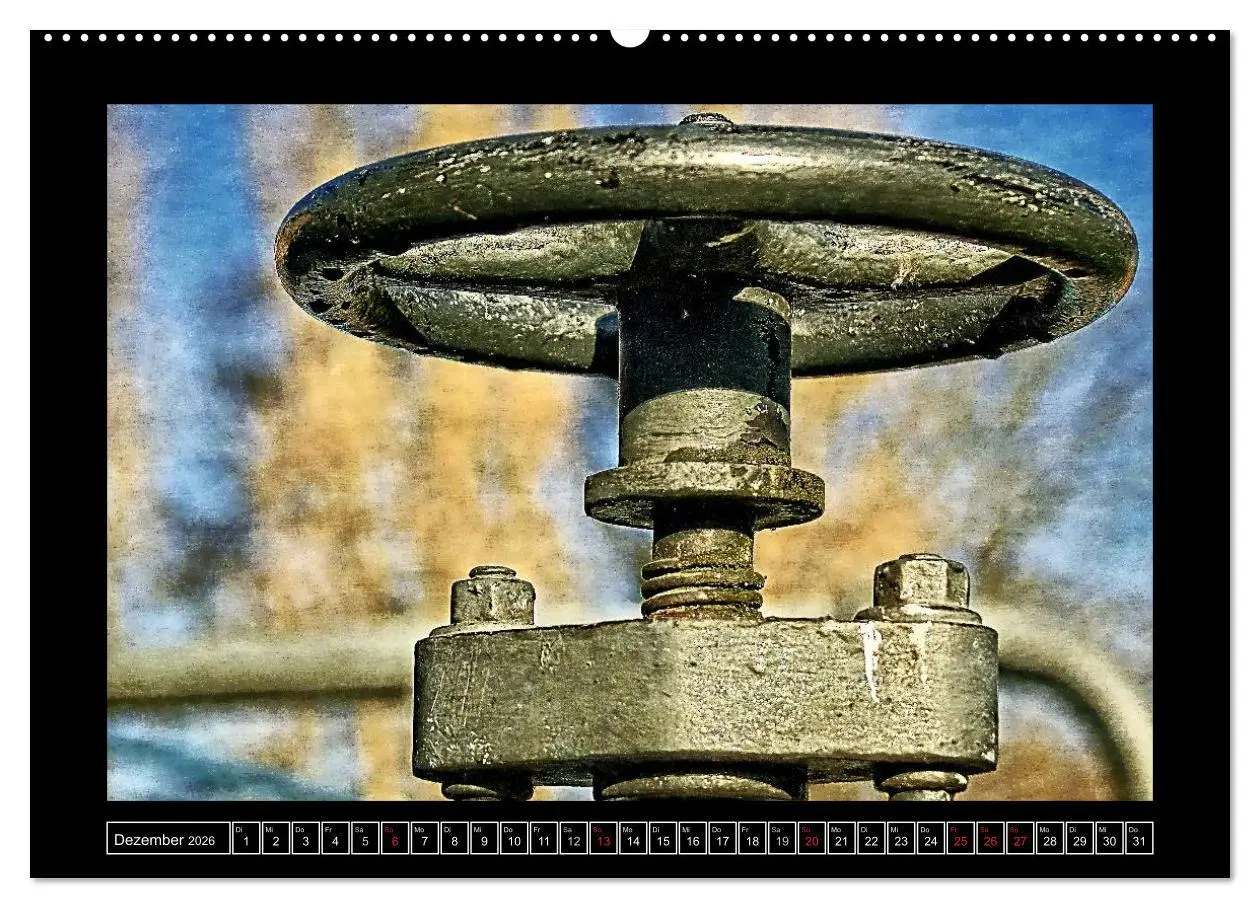 Bild: 9783516077551 | Industrie-Kunst 2026 (Wandkalender 2026 DIN A2 quer), CALVENDO...