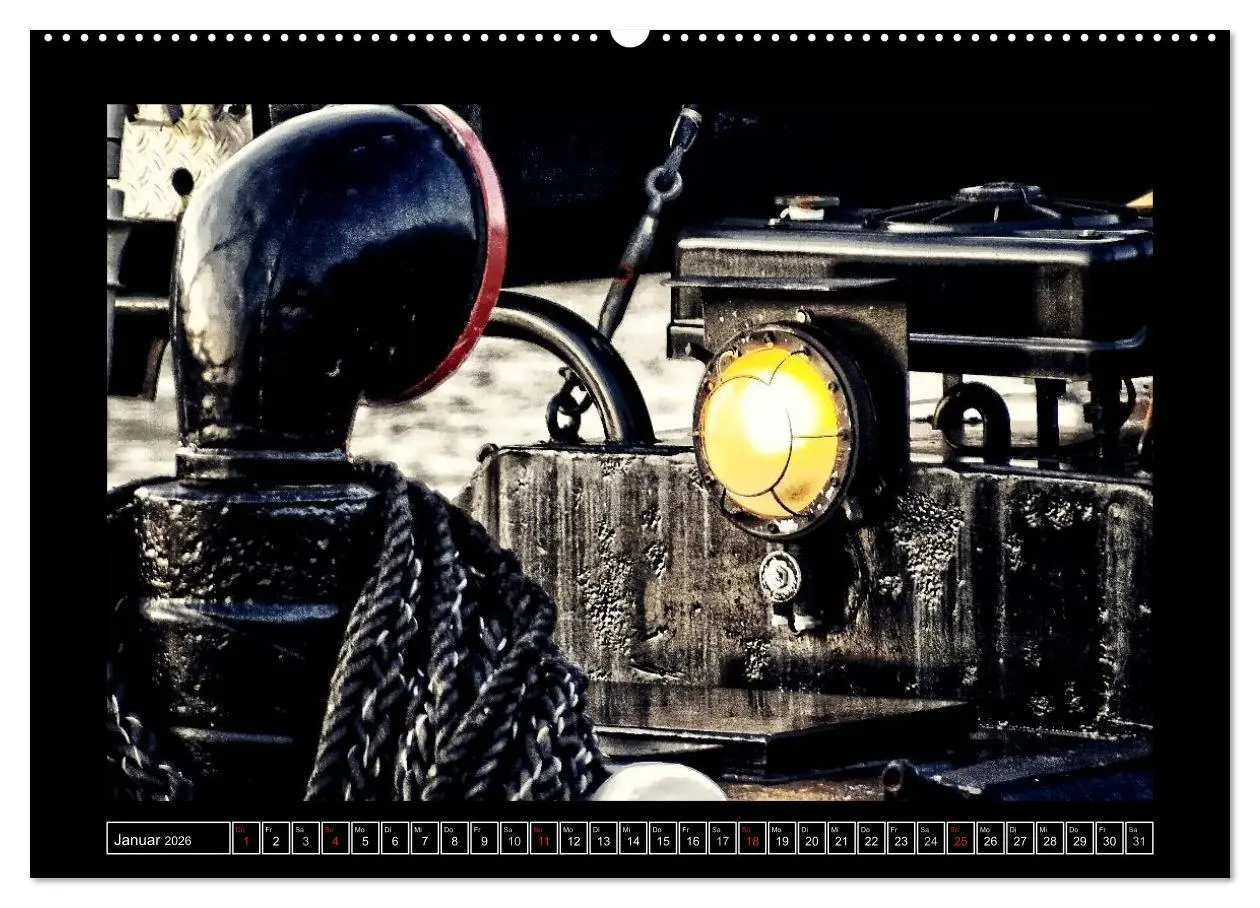 Bild: 9783516077551 | Industrie-Kunst 2026 (Wandkalender 2026 DIN A2 quer), CALVENDO...