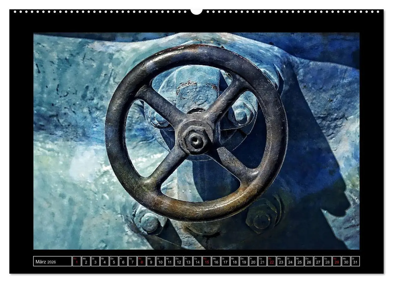 Bild: 9783516077551 | Industrie-Kunst 2026 (Wandkalender 2026 DIN A2 quer), CALVENDO...