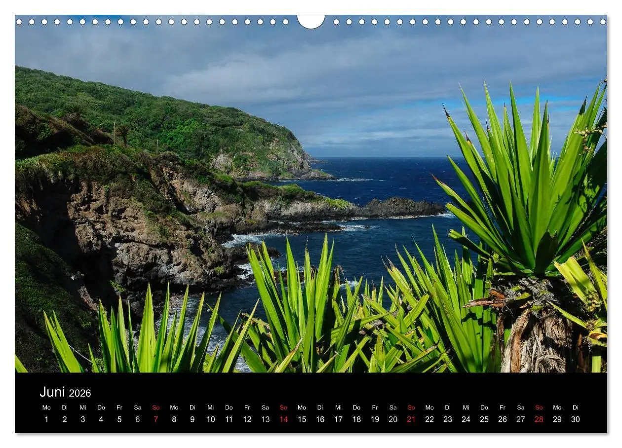 Bild: 9783516147551 | Hawaii - Oahu - Maui (Wandkalender 2026 DIN A3 quer), CALVENDO...