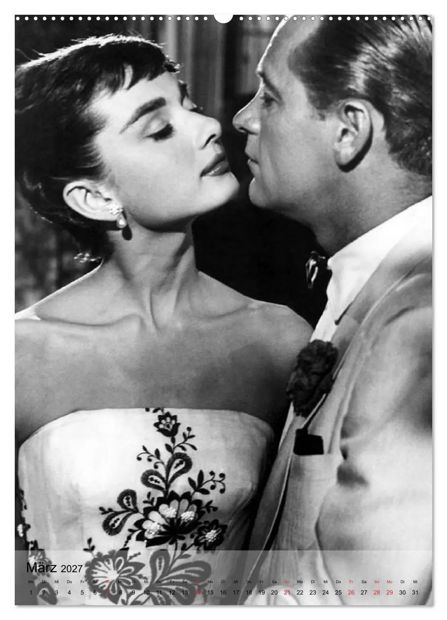 Bild: 9783594057551 | Hollywood-Diva - Audrey Hepburn (Wandkalender 2027 DIN A2 hoch),...