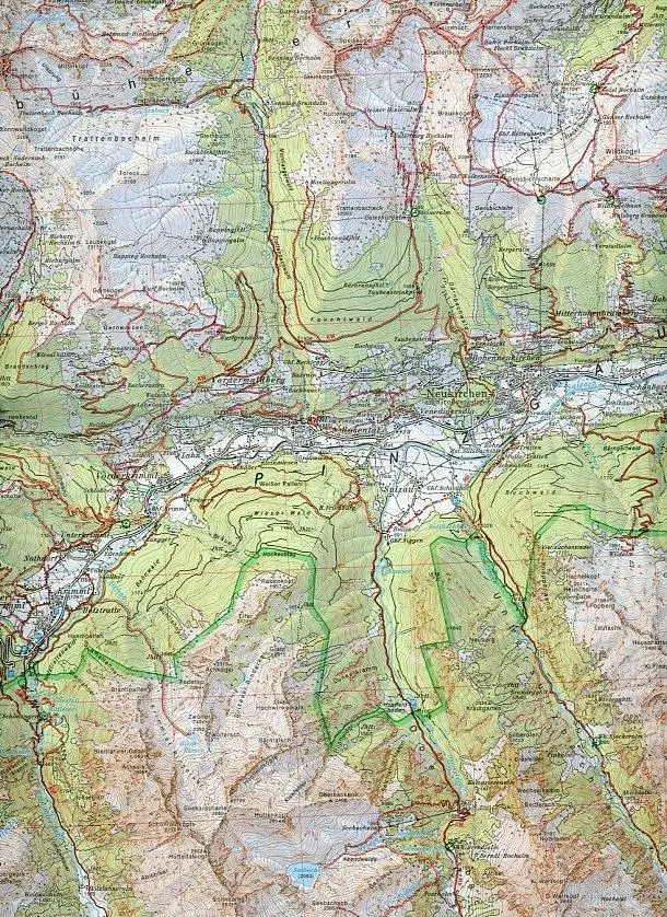 Bild: 9783928777551 | DAV Alpenvereinskarte 34/1 Kitzbüheler Alpen West 1 : 50 000...